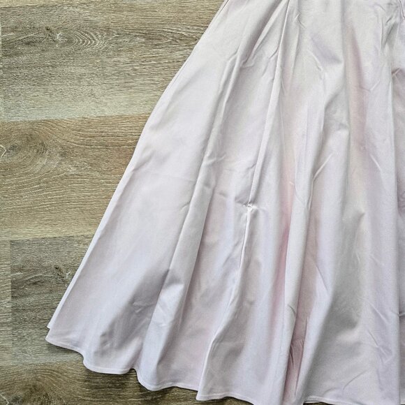 NWT HOUSE OF CB Rita Midi Skirt, Ballet Slipper Pink, High-Waisted 🌸Size XS🌸 - Picture 7 of 17